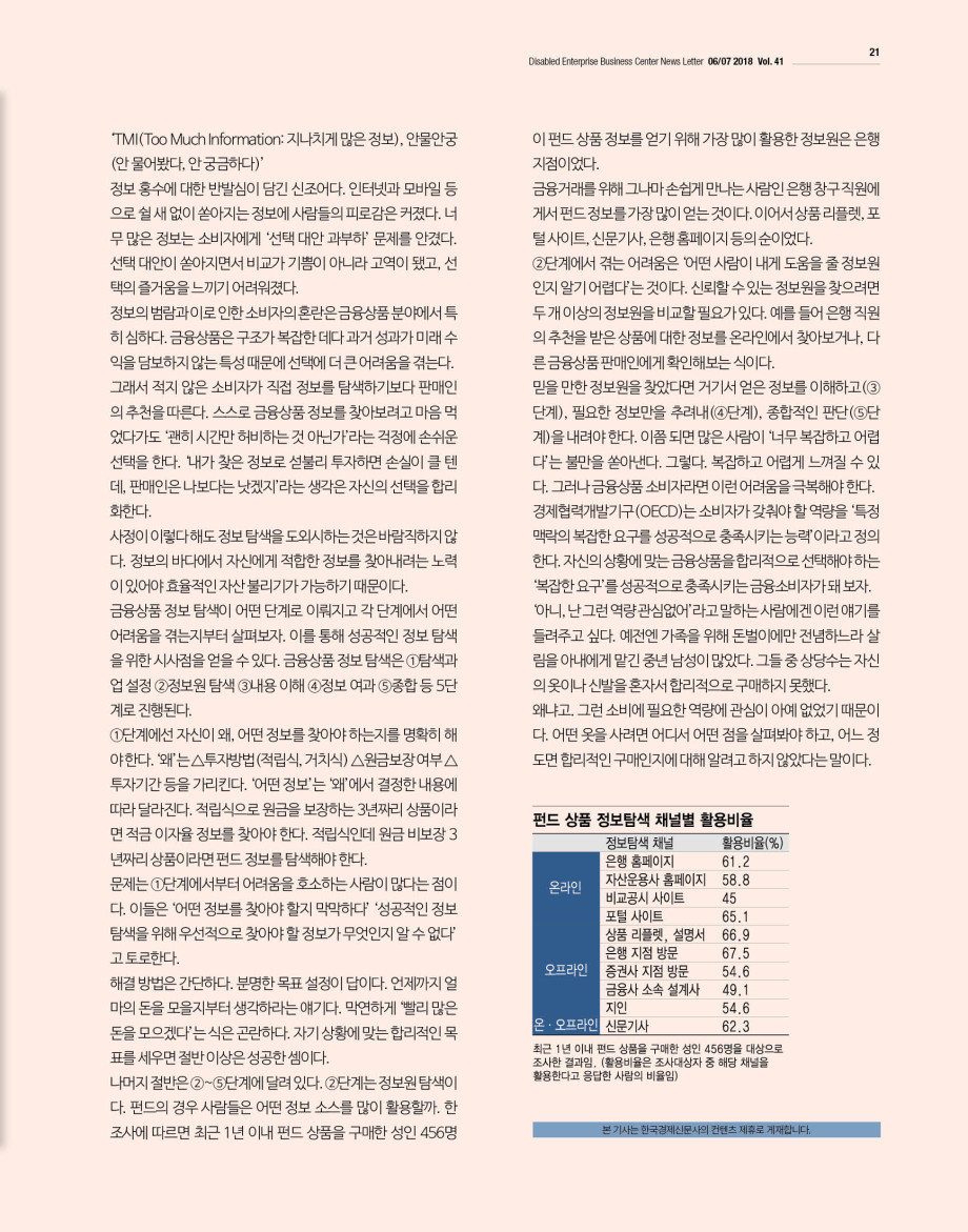 웹진'빛과꿈터'67월호_견제산책_금융상품고르는법
